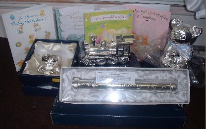 Selection Of Christening Gifts